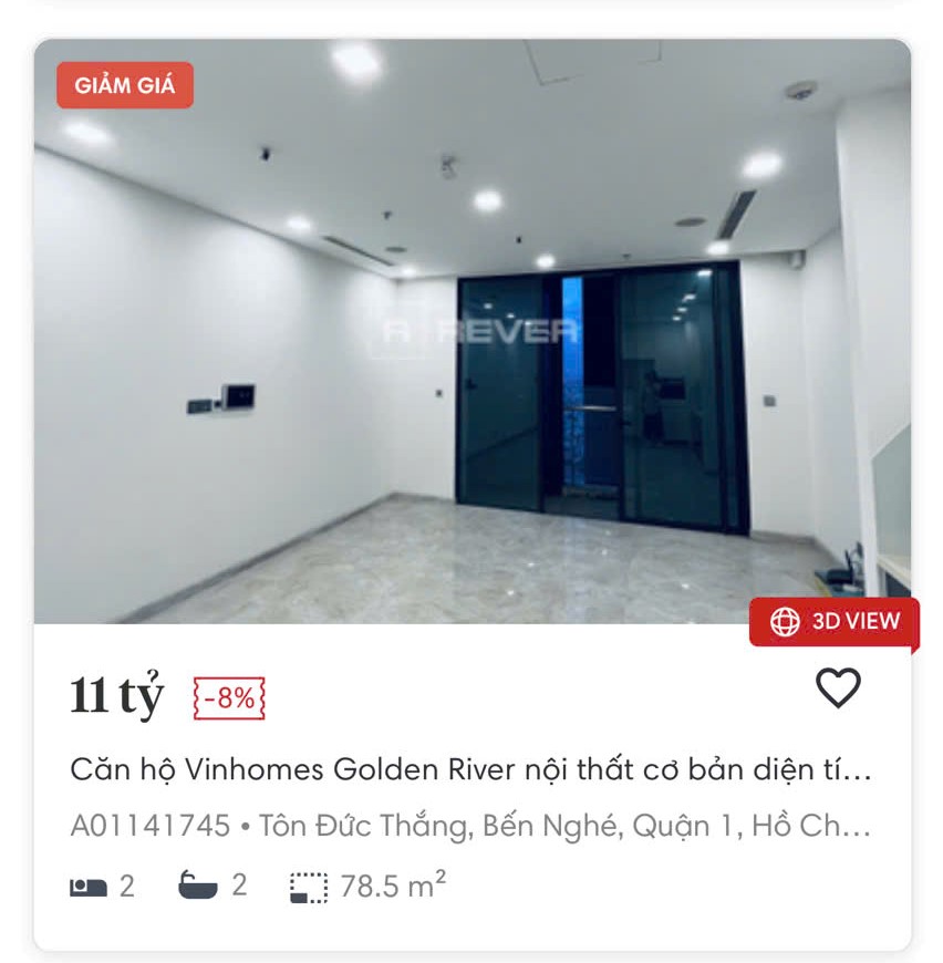 Vinhomes Golden River Ba Son | Giá Bán Mới Nhất T6/2026